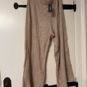 Express Beige Waffle Pants